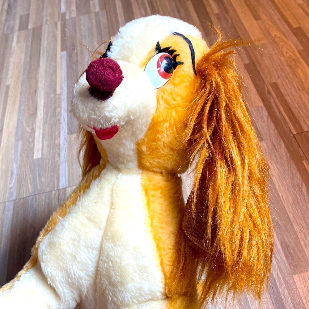 Disney plush stuffed animal Lady and the tramp vintage Walt Disney character - Picture 8 of 11